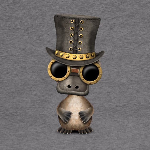 Steampunk Baby Platypus by jeffbartels